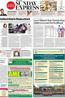 The New Indian Express Kozhikode - July 3rd 2016
