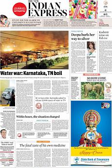 The New Indian Express Kozhikode - September 13th 2016